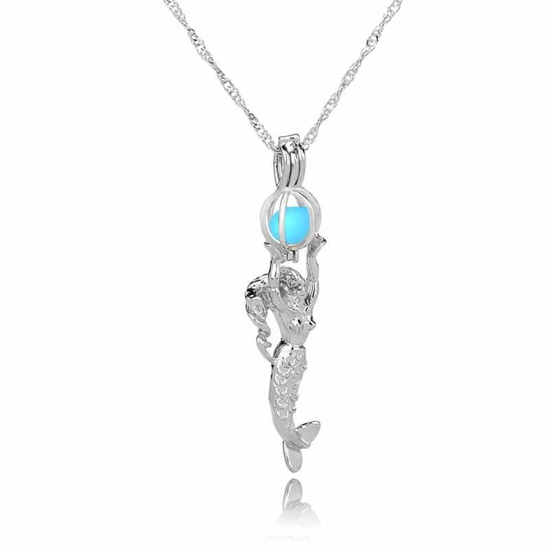 glowing-κολιέ-μενταγιον-φωσφοριζοντα-glowing-gorgona-mermaid-fosforizon-kolie