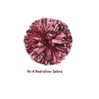 Pom Pom Μαζορέτας Cheerleader professional Zebra