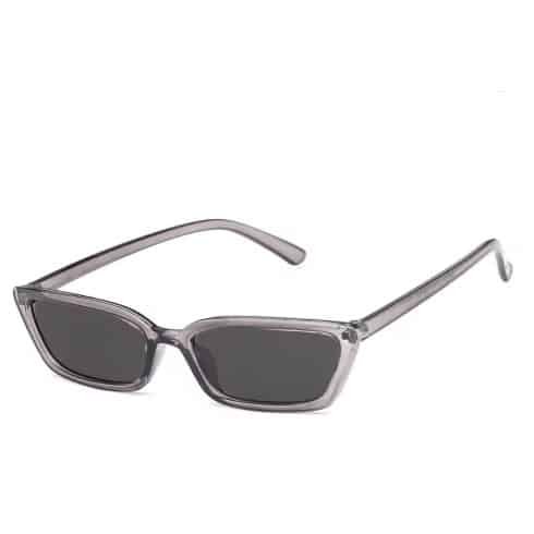 Cat Eye μικρά Γυναικεία Γκρι γυαλιά ηλίου UV400